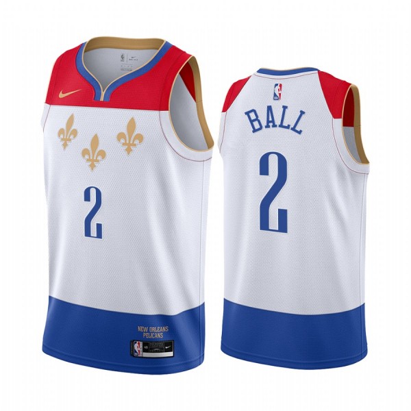 New Orleans Pelicans Trikot Lonzo Ball 2 2020-21 City Edition Swingman - Herren New Orleans Pelicans Trikot Lonzo Ball 2 2020-21 City Edition Swingman - Herren